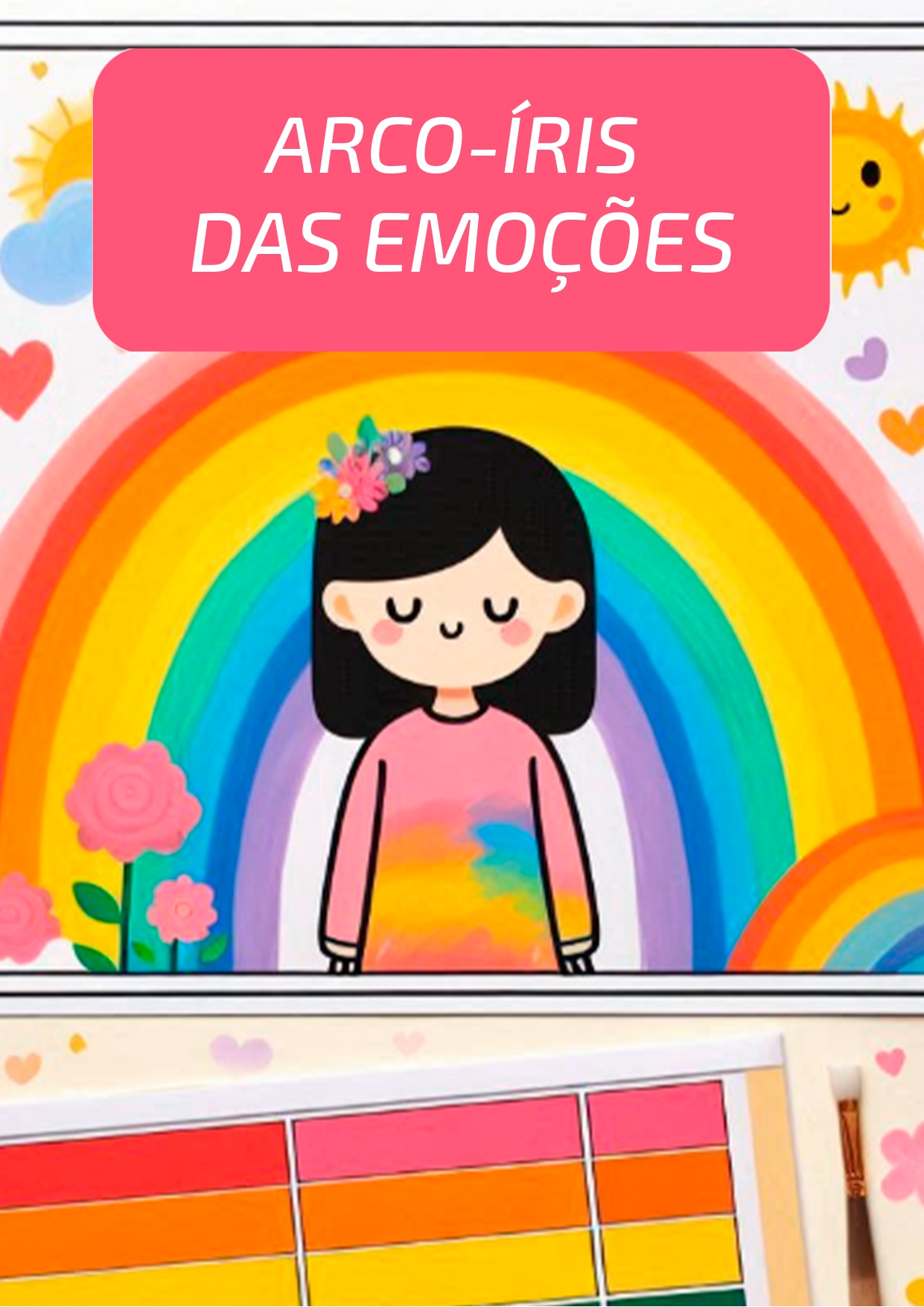 Capa do bônus Arco-Íris das Emoções