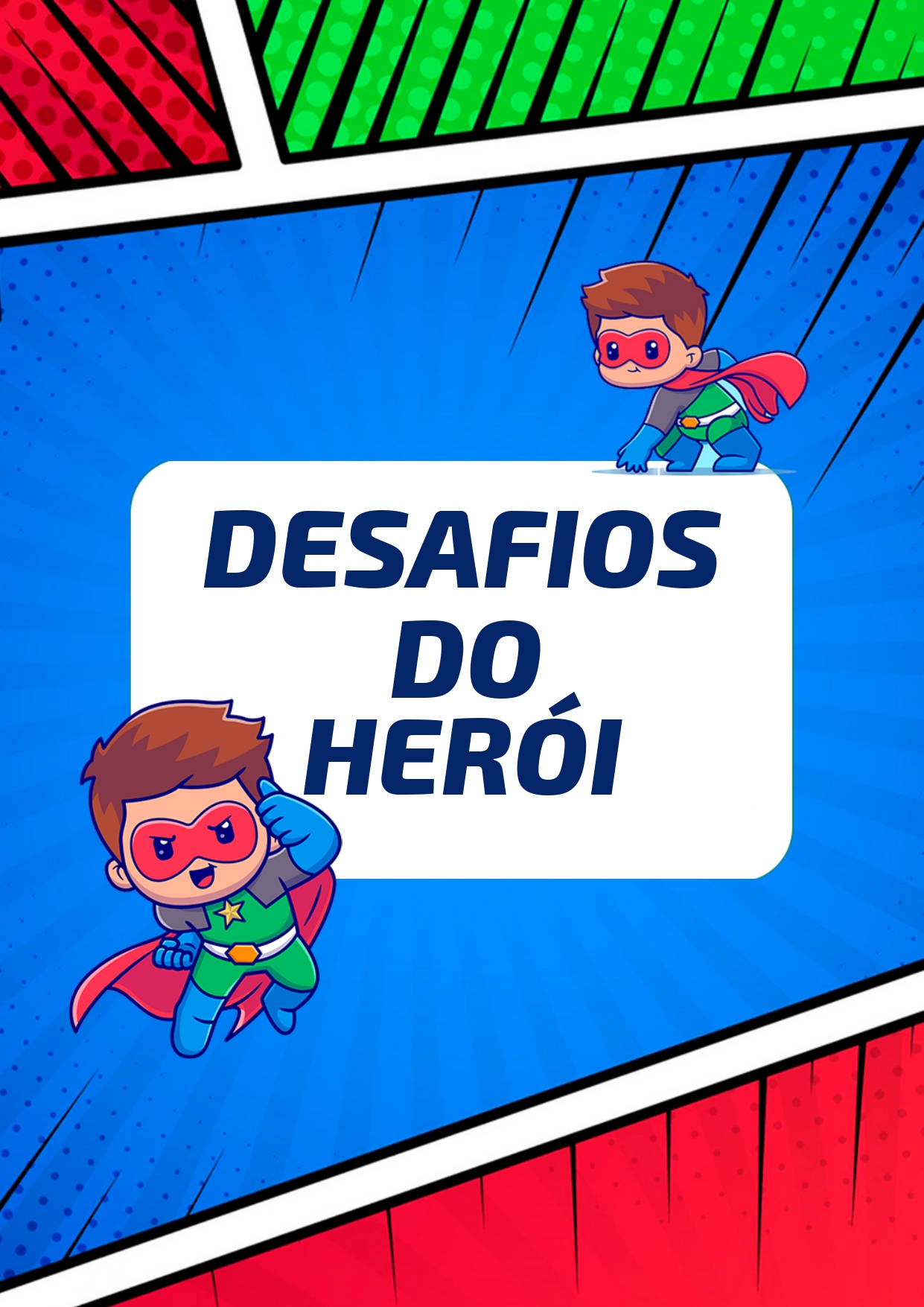 Capa do bônus Desafios do Herói